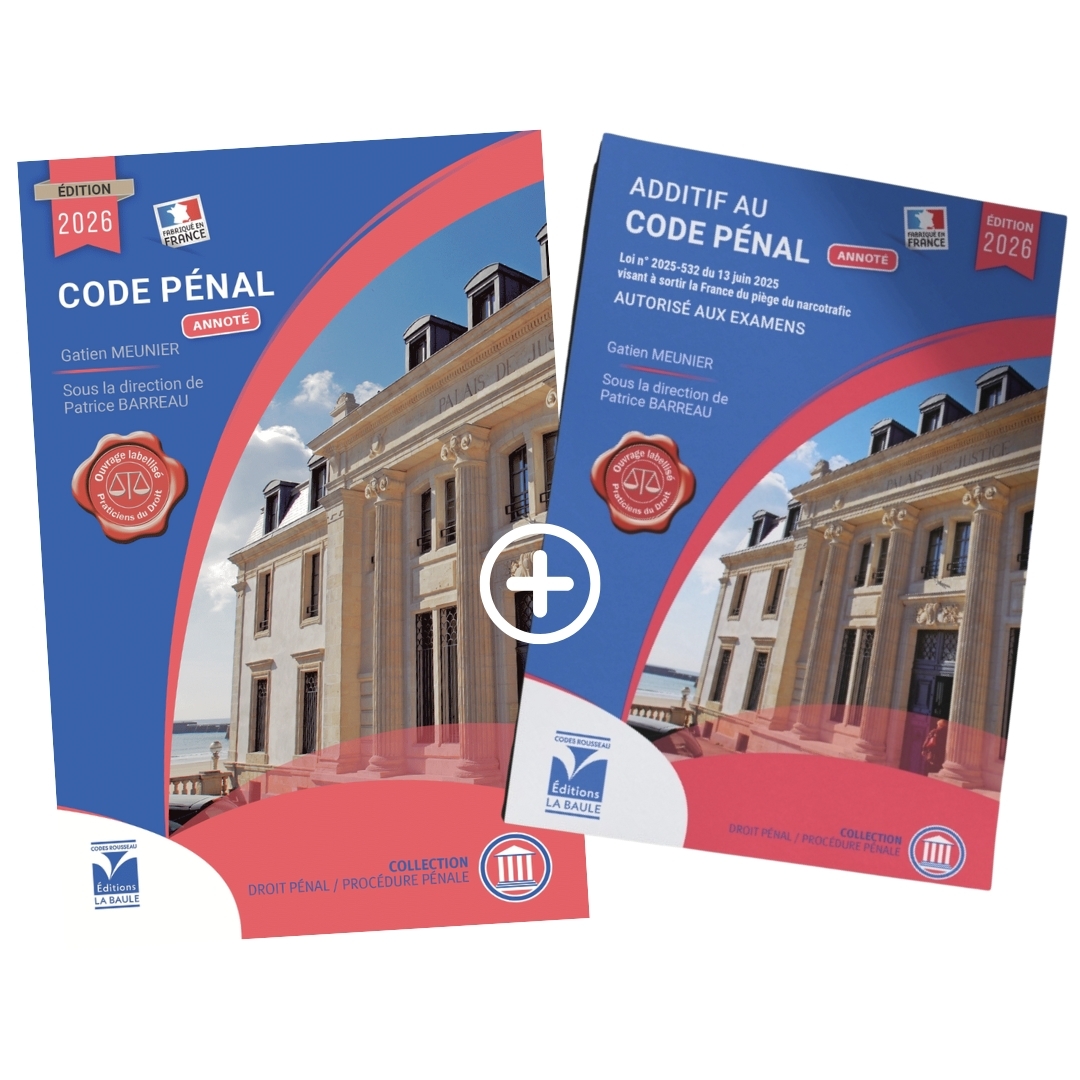 Code Pénal Edition 2026