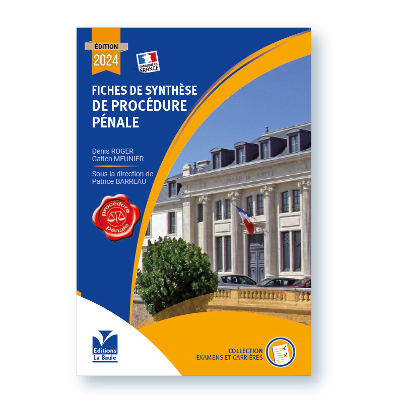 Déstockage Fiches de Synthèse Procédure Pénale