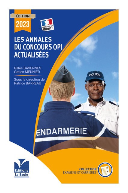 Les Annales du Concours O.P.J. Actualisées