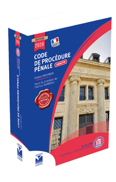 Code de Procédure Pénale Edition 2026 - Précommande