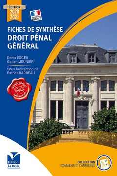 Fiches de Synthèse Droit Pénal Général