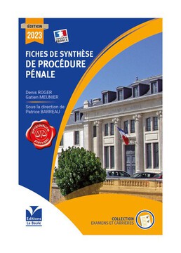 Fiches de Synthèse Procédure Pénale