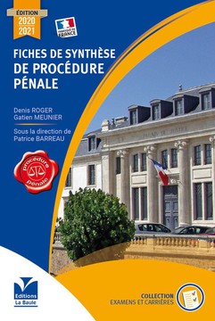 Fiches de Synthèse Procédure Pénale
