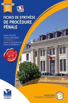 Fiches de Synthèse Procédure Pénale - Précommande